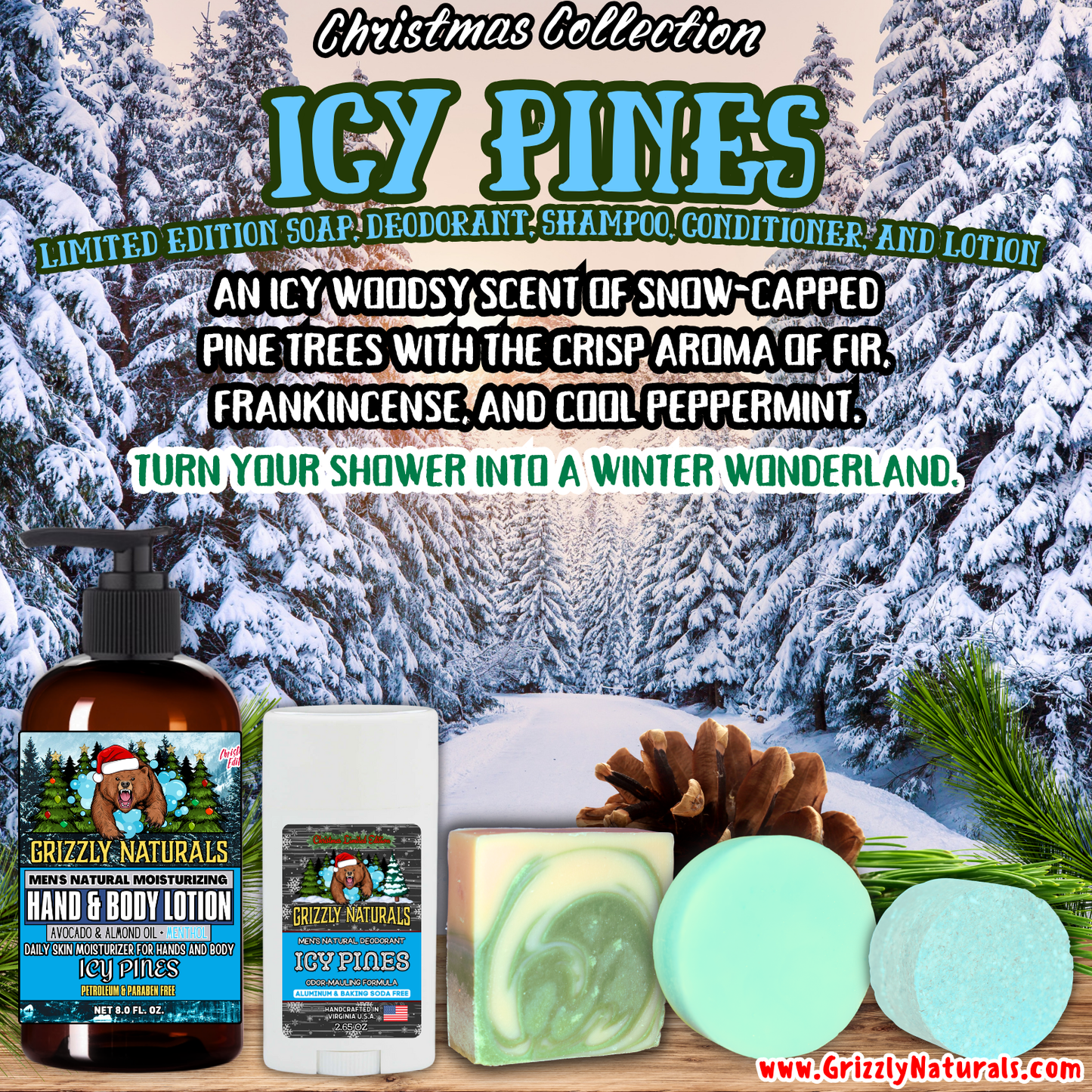 Grizzly Sized Christmas Bundle - The Ultimate Grizzly Giftset - FULL CHRISTMAS COLLECTION