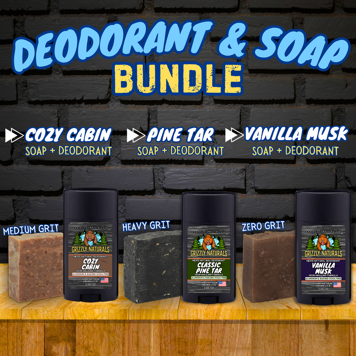 Deodorant & Soap Bundle