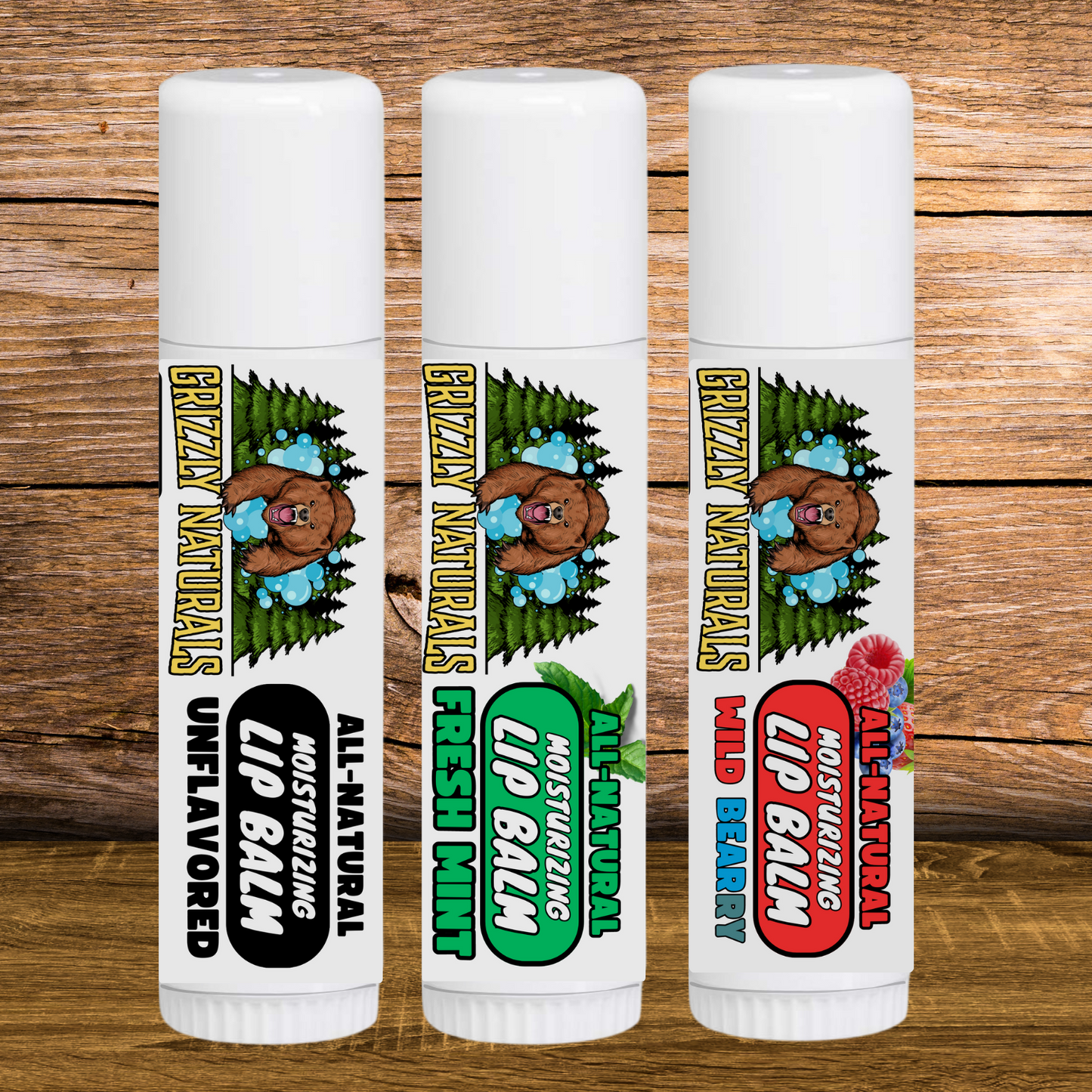 Lip Balm Sticks Variety Bundle | 3-PACK