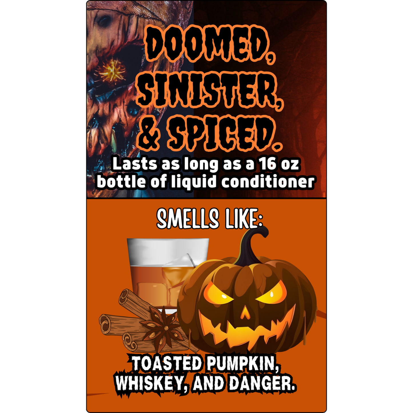 Psycho Pumpkin🎃 Conditioner Bar - HALFWAY TO HALLOWEEN LIMITED EDITION