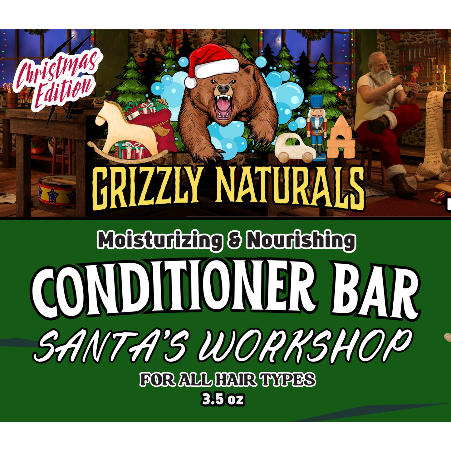 Santa's Workshop - CONDITIONER BAR