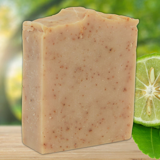 Bergamot Trail - BAR SOAP - Medium Grit - Grizzly Naturals Soap Company