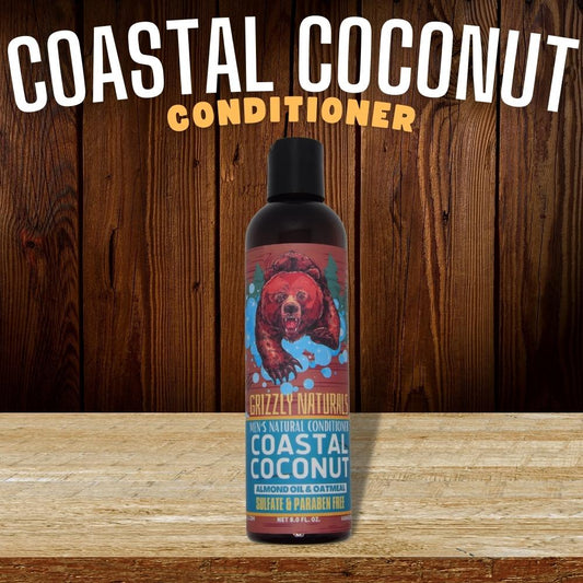 Coastal Coconut Conditioner - Grizzly Naturals Soap Company