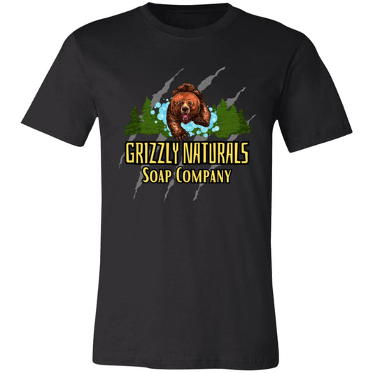 Grizzly Naturals Apparel - Logo with Claw Mark - Grizzly Naturals Soap Company