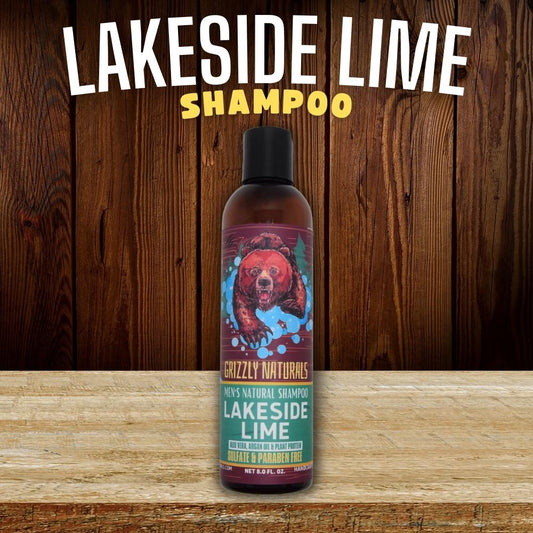 Lakeside Lime Shampoo - Grizzly Naturals Soap Company