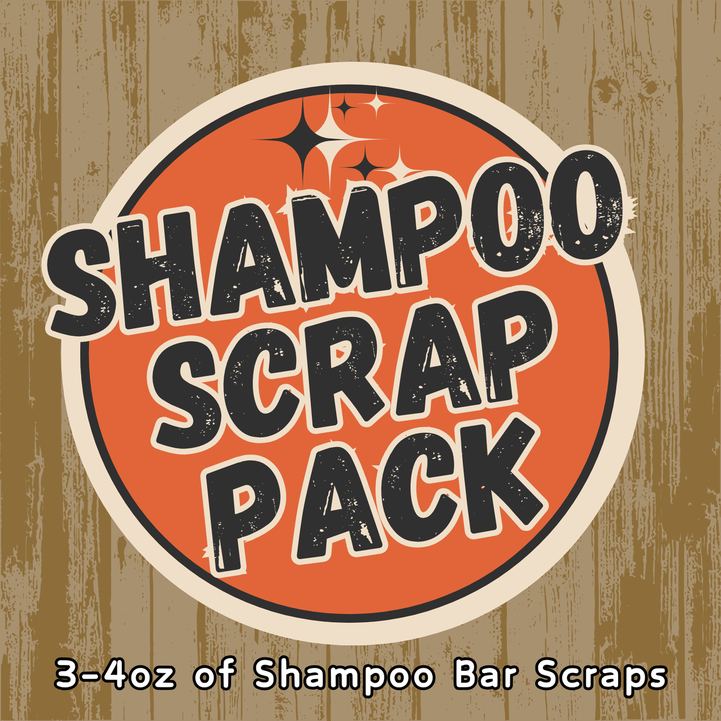 Shampoo Scrap Pack | 3-4oz Shampoo Bar Scraps