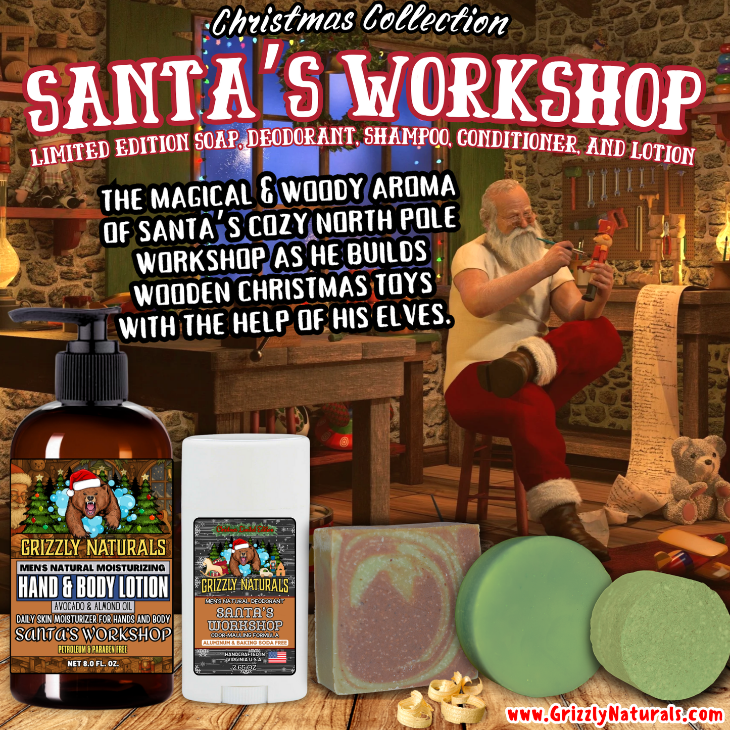 Grizzly Sized Christmas Bundle - The Ultimate Grizzly Giftset - FULL CHRISTMAS COLLECTION