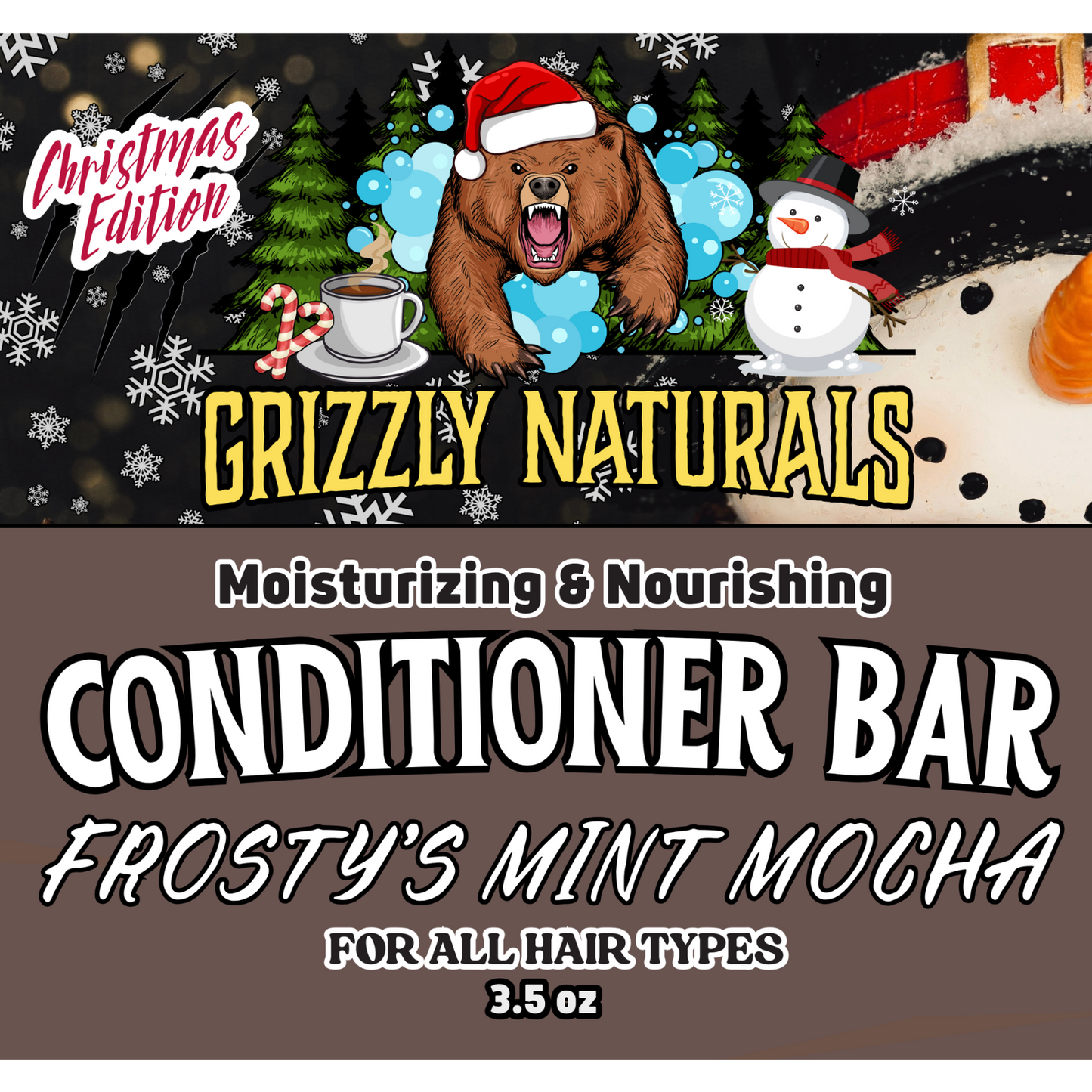 Frosty's Mint Mocha - CONDITIONER BAR