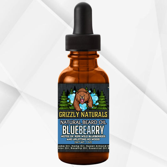 BEARD OIL - Bluebearry - Grizzly Naturals Soap Company