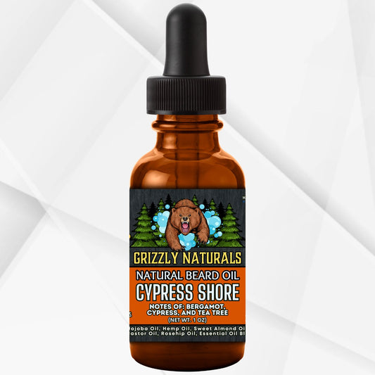 BEARD OIL - Cypress Shore - Grizzly Naturals Soap Company