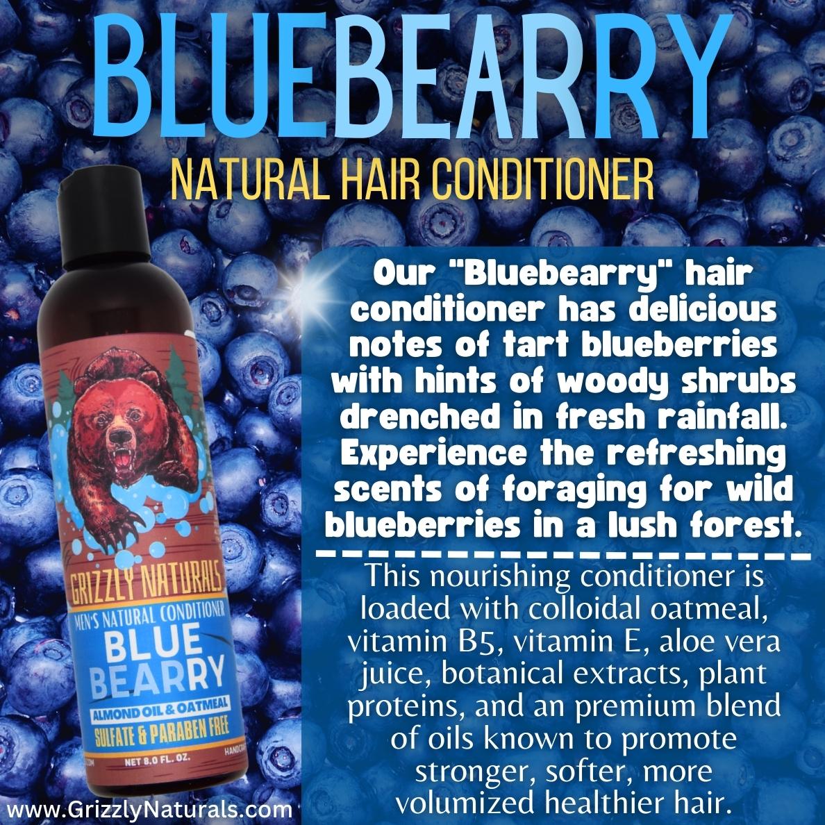 BlueBearry Conditioner - Grizzly Naturals Soap Company