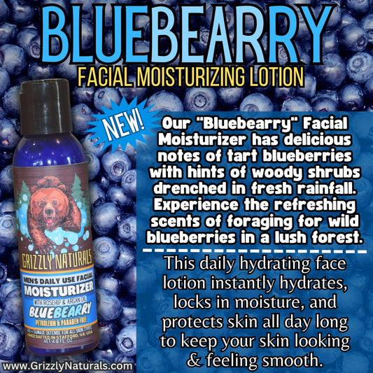 Bluebearry - FACE LOTION - Grizzly Naturals Soap Company