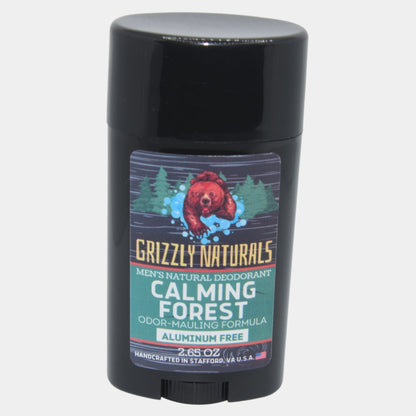 🌲🪻Calming Forest - DEODORANT - Baking Soda & Aluminum Free - Grizzly Naturals Soap Company