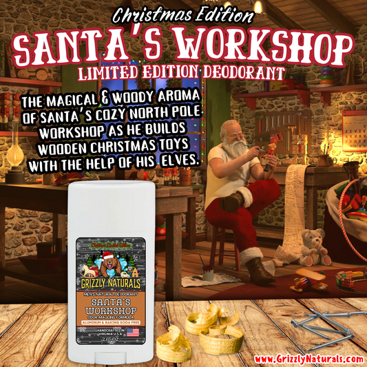 Santa's Workshop - DEODORANT - Christmas Edition