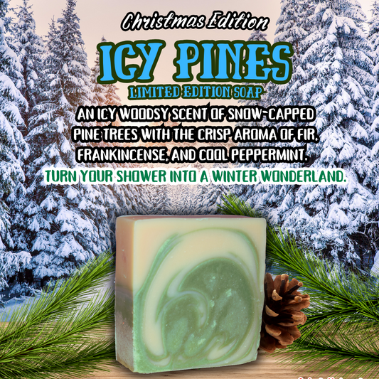 Icy Pines - BAR SOAP - Zero Grit - Limited Edition