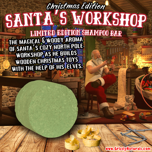 Santa's Workshop - SHAMPOO BAR - pH balanced