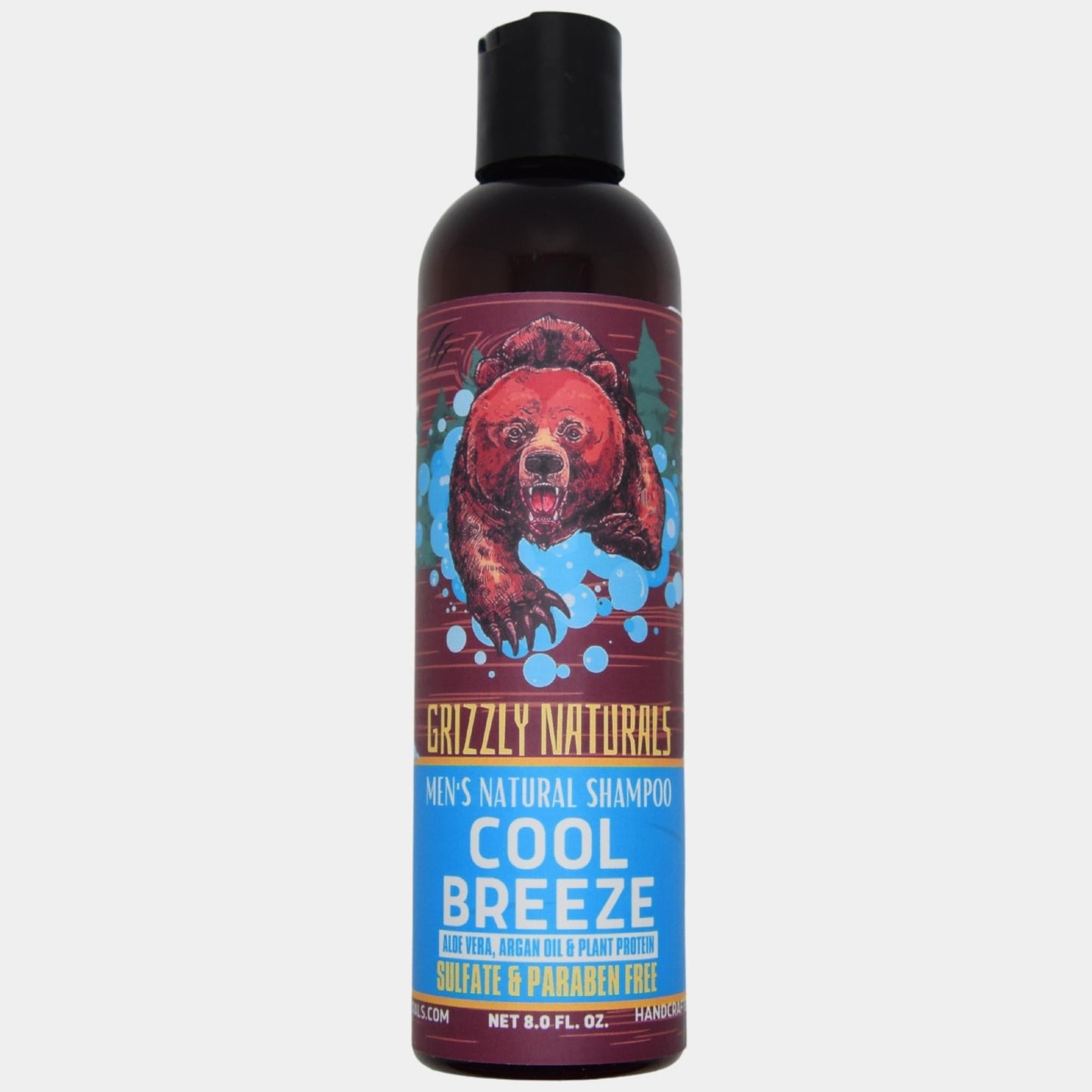 Cool Breeze Shampoo - Grizzly Naturals Soap Company