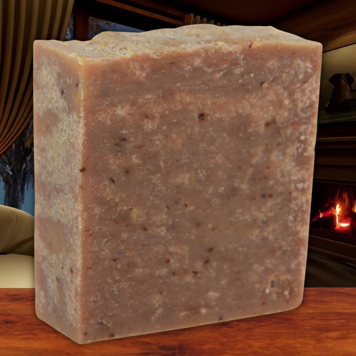 Cozy Cabin - BAR SOAP - Medium Grit - Grizzly Naturals Soap Company
