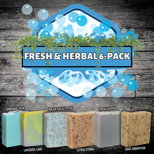 Fresh & Herbal | Bar Soap 6-Pack