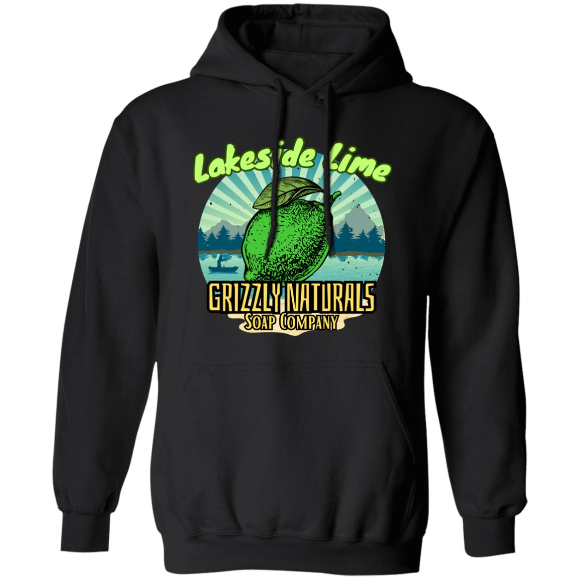 Grizzly Naturals Apparel - Lakeside Lime - Grizzly Naturals Soap Company