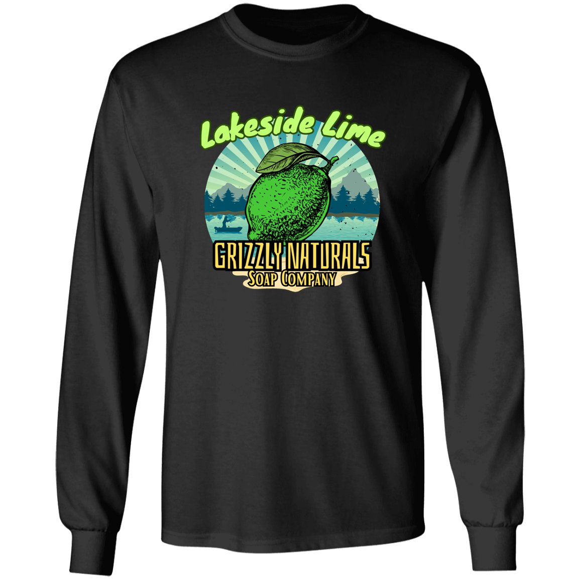Grizzly Naturals Apparel - Lakeside Lime - Grizzly Naturals Soap Company