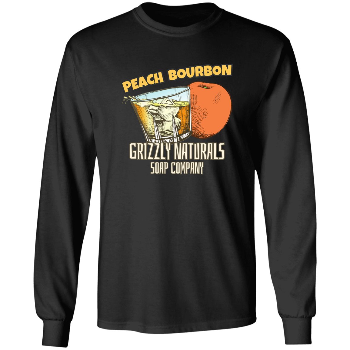 Grizzly Naturals Apparel - Peach Bourbon - Grizzly Naturals Soap Company