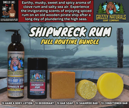 Shipwreck Rum Full Routine Bundle