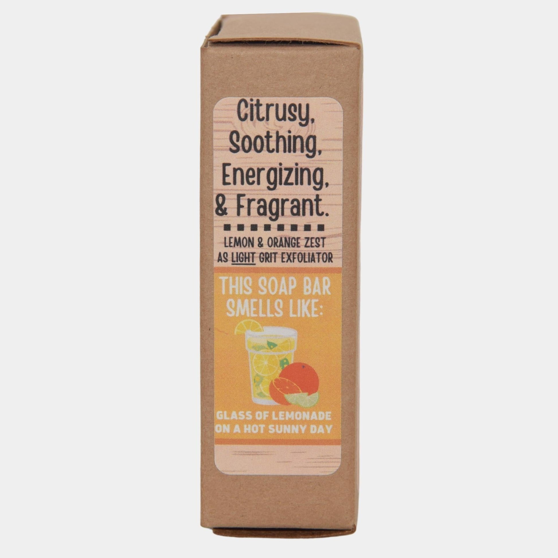 Sunny Citrus - BAR SOAP - Medium Grit - Grizzly Naturals Soap Company