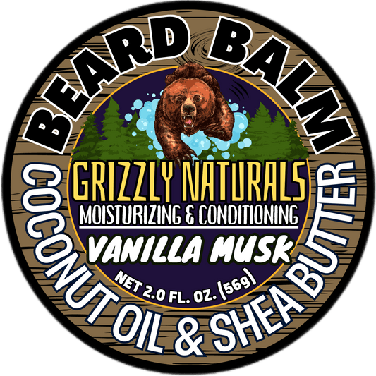 Vanilla Musk - BEARD BALM - Grizzly Naturals Soap Company