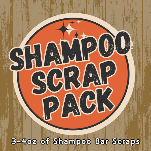 Shampoo Scrap Pack | 3-4oz Shampoo Bar Scraps
